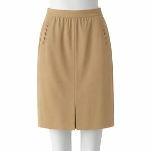 Vintage Escada Margaretha Ley Tan Wool Blend Pencil Skirt Size‎ 40 US 10 Career
